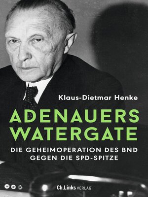 cover image of Adenauers Watergate